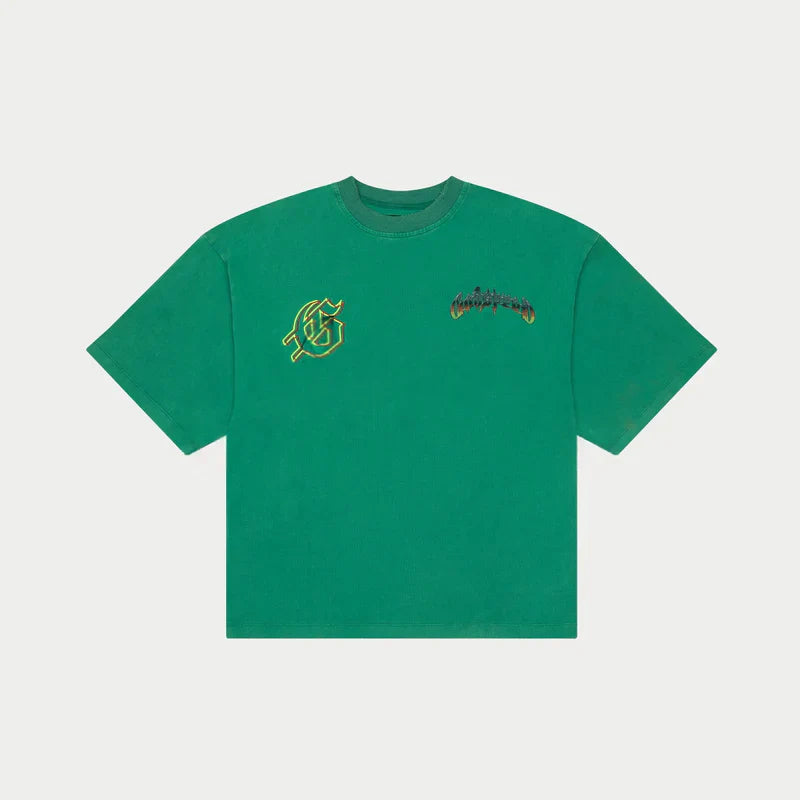 Godspeed Biker Nation Tee (Shamrock) - GSBNSHRO