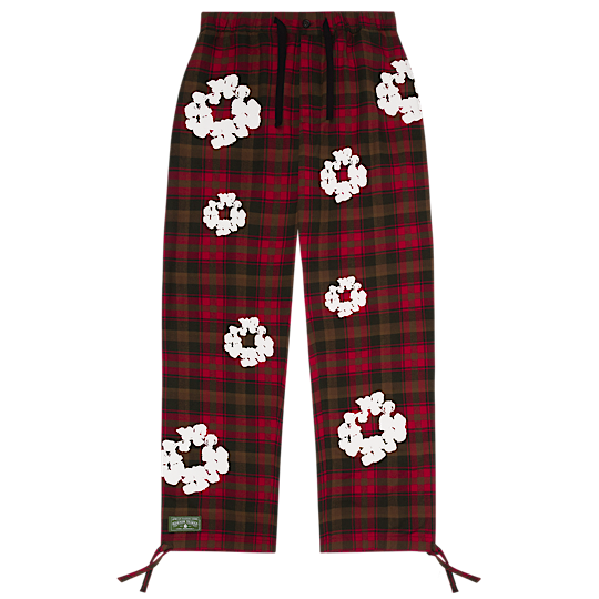 Cotton Wreath Pajama Pants