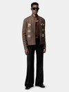AMIRI PATCH RACER JACKET - Walnut Brown