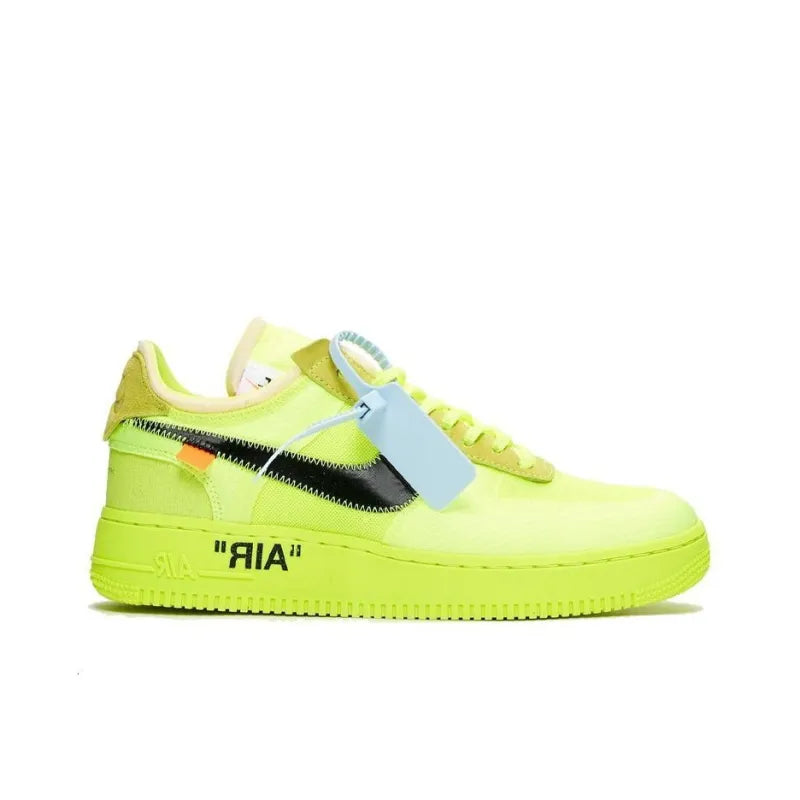 NIKE AIR FORCE 1 LOW &amp;#39;OFF-WHITE VOLT&amp;#39;