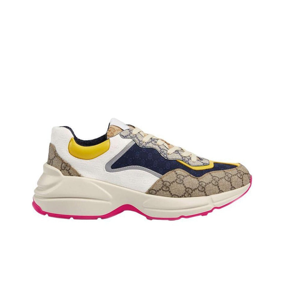 GUCCI GG RHYTON &amp;#39;BEIGE WHITE YELLOW&amp;#39;