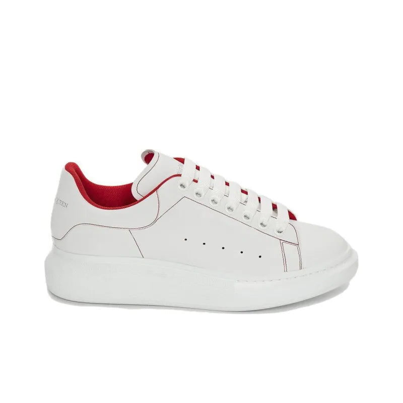 ALEXANDER MCQUEEN OVERSIZED SNEAKER &amp;#39;WHITE LUST RED&amp;#39;
