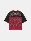 AMIRI 22 OVERSIZED JERSEY - Varsity Red