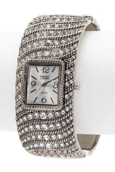 Crystal Iconic Bangle Watch