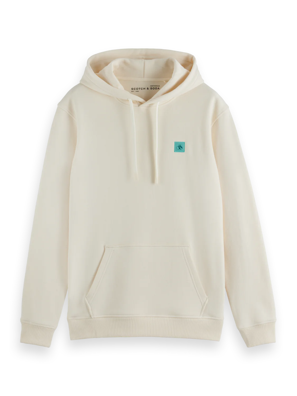 Regular Fit Logo Hoodie (Eggnog) - 181276-100