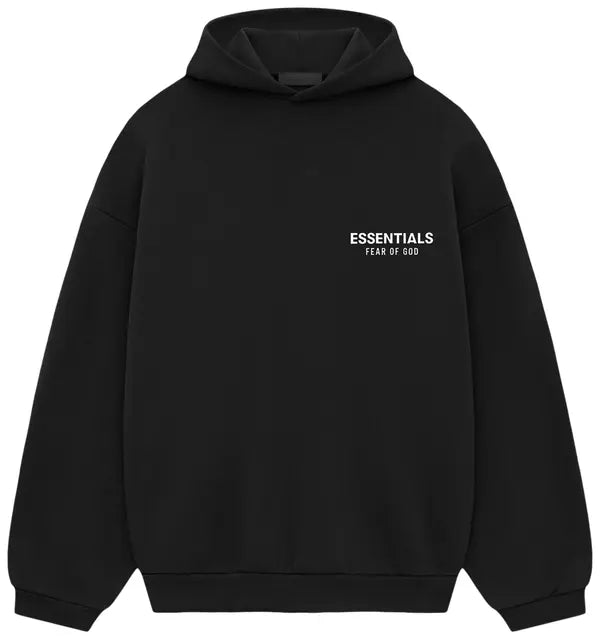 Essentials Fleece Hoodie (Black) - 192HO246250F