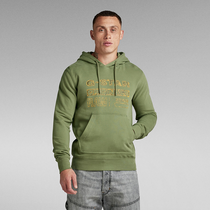 Distressed Original Po Hoody (Sage) - GD24414D562724