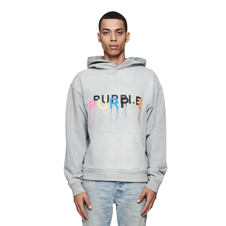 French Terry Hoody (Grey) - PP447HHGW124