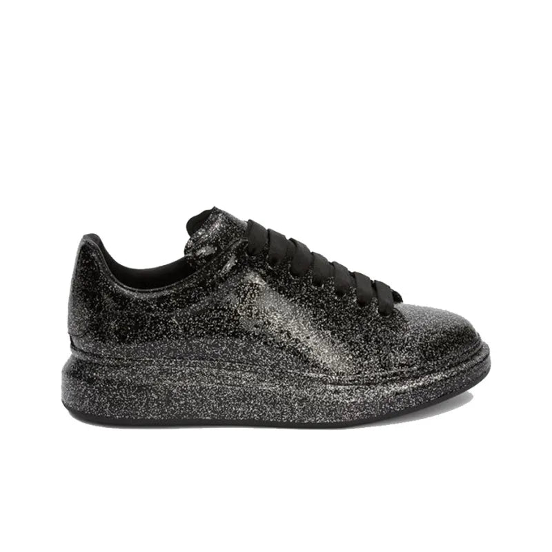 ALEXANDER MCQUEEN OVERSIZED SNEAKER &amp;#39;GLITTER BLACK&amp;#39;