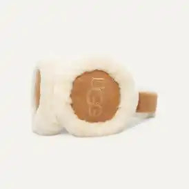 Sheepskin Embroidery Earmuff