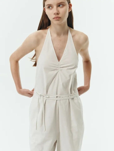 Daisy Stripe Jumpsuit