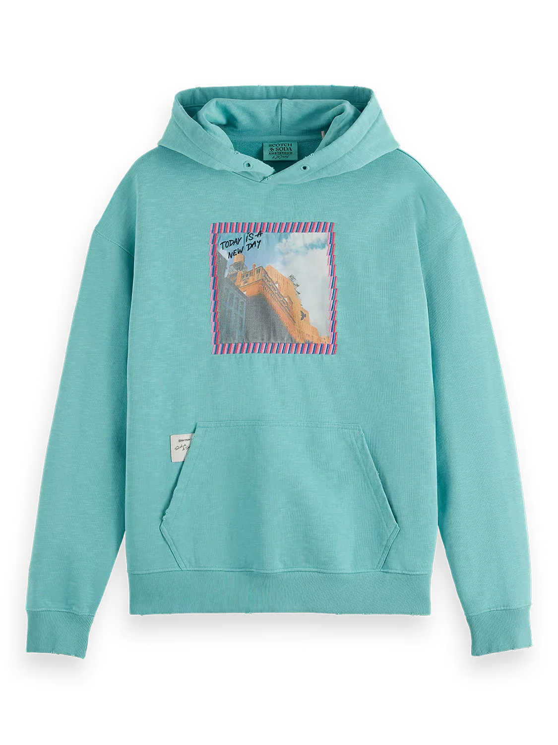 Joe Jonas X SS Artwork Hoodie (Ice Blue) - 180423WI24420