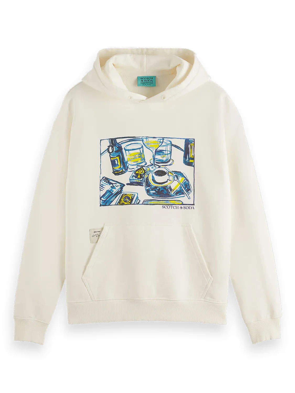 Joe Jonas X SS Artwork Hoodie (Off White) - 180423WI24100