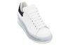 (WMNS) Alexander McQueen Clear Sole Oversized Sneaker 'White Black Sequins' 621718WHZ429926 #