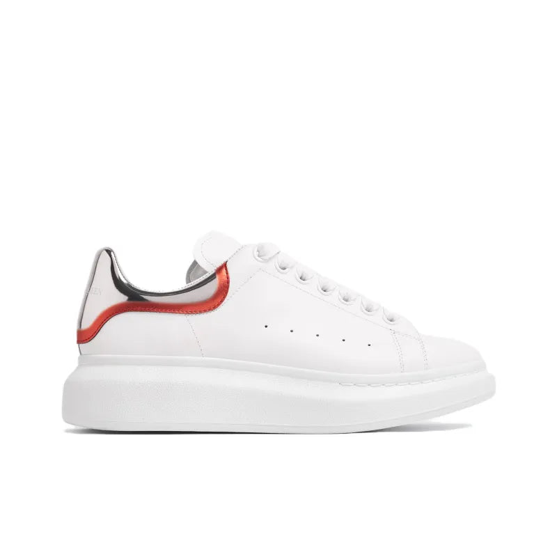 ALEXANDER MCQUEEN OVERSIZED SNEAKER &amp;#39;WHITE SILVER RED METALLIC&amp;#39;