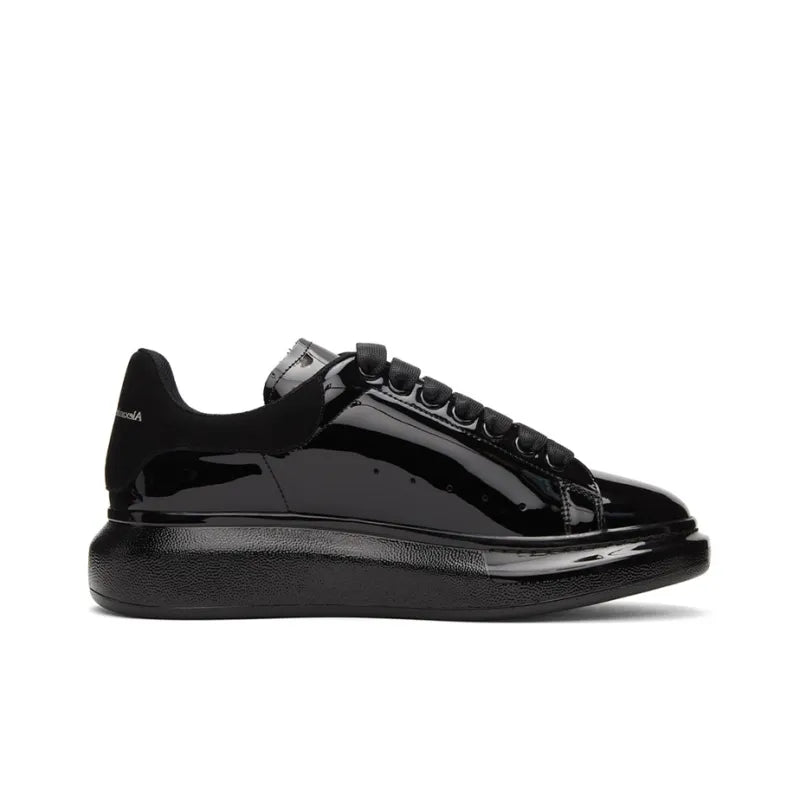 ALEXANDER MCQUEEN OVERSIZED SNEAKER &amp;#39;BLACK PATENT&amp;#39;