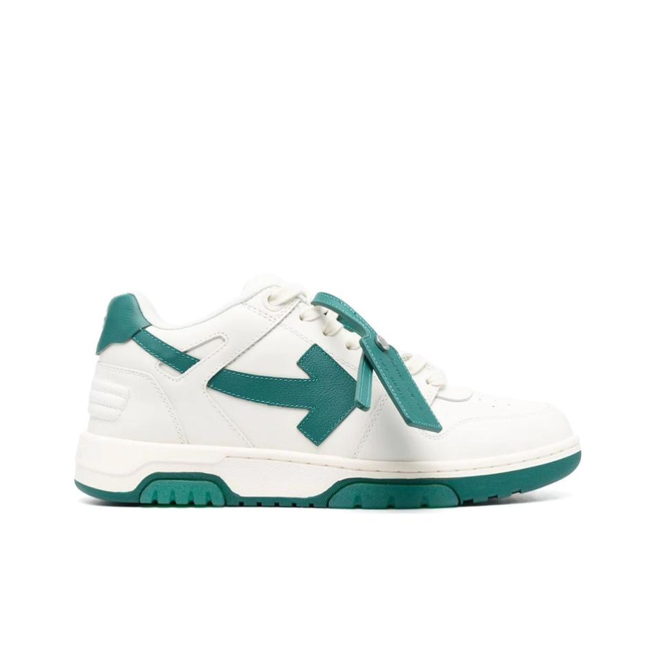 OFF-WHITE OUT OF OFFICE &amp;#39;WHITE DARK GREEN&amp;#39;