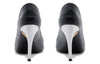 (WMNS) Alexander McQueen Armadillo Mules 'Black Silver' 780699WIEA91399 #