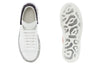 (WMNS) Alexander McQueen Clear Sole Oversized Sneaker 'White Black Sequins' 621718WHZ429926 #