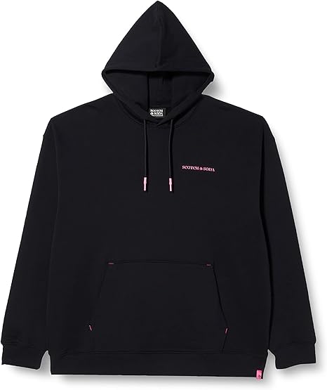 Organic Cotton Zip Hoddie (Black) - S1724010004