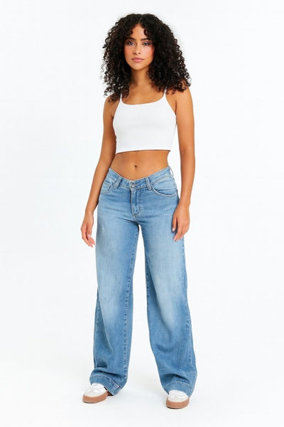 Gary Low Rise in Light Vintage