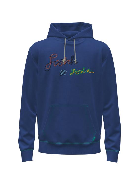 Front Artwork Hoodie (Blue) - S1755403580
