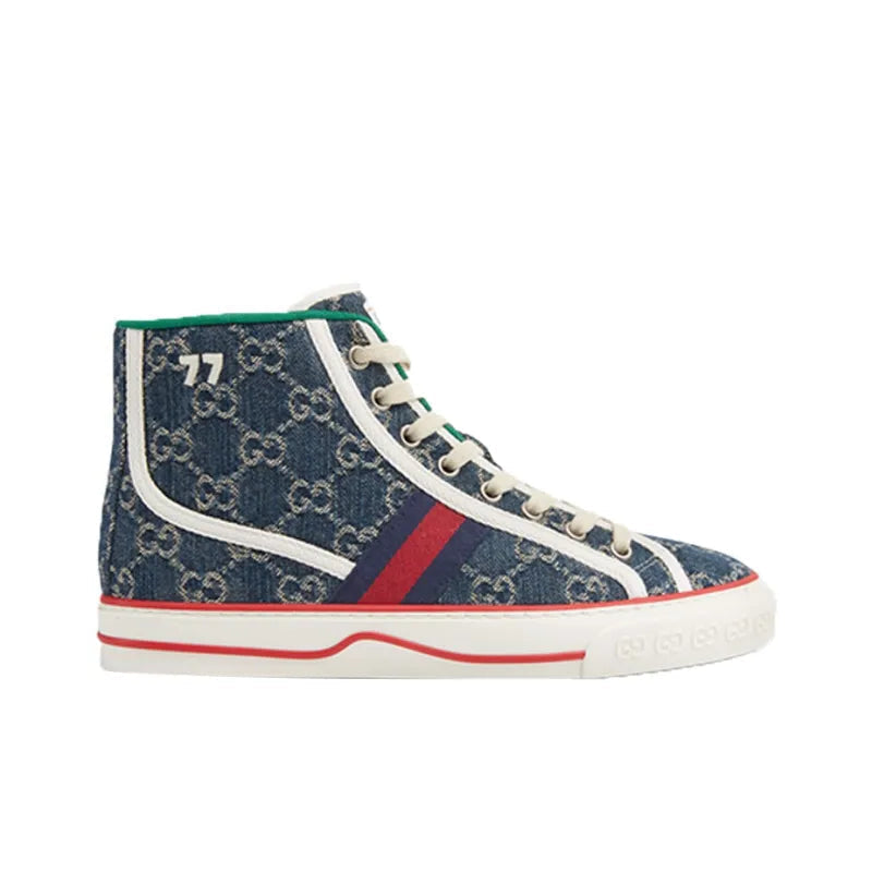 GUCCI TENNIS 1977 HIGH TOP &amp;#39;DENIM&amp;#39;