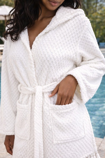 Unisex Robe, Beach Robe, Spa Robe with pockets , W