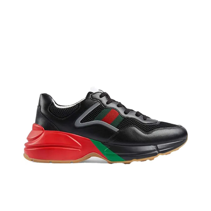 GUCCI RHYTON &amp;#39;BLACK RED GREEN REFLECTIVE&amp;#39;