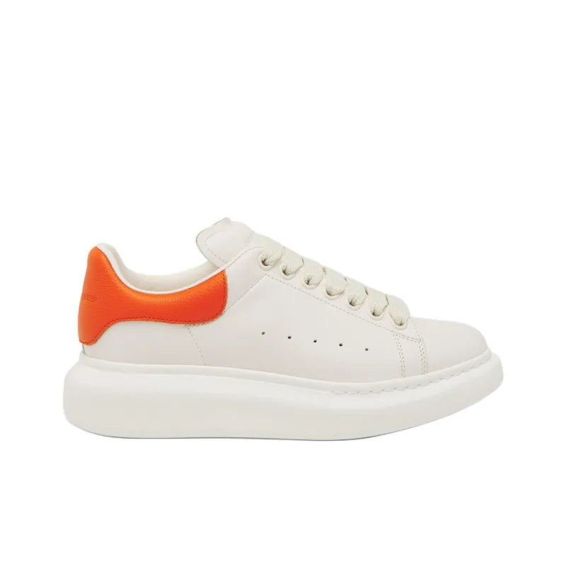 ALEXANDER MCQUEEN OVERSIZED SNEAKER &amp;#39;WHITE-ORANGE&amp;#39;