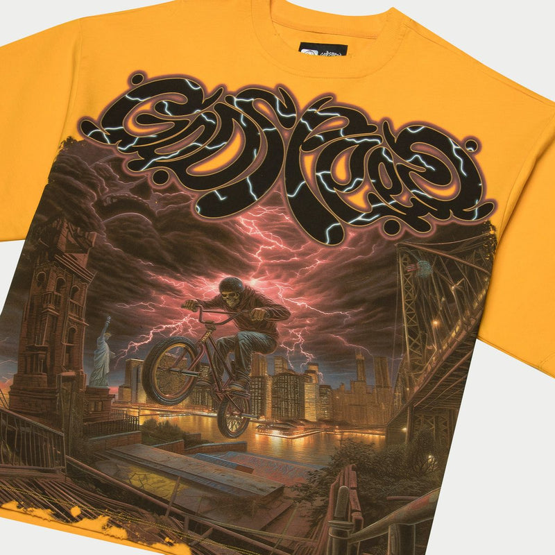 BMX T-Shirt (Yellow) - GSBMXYLW