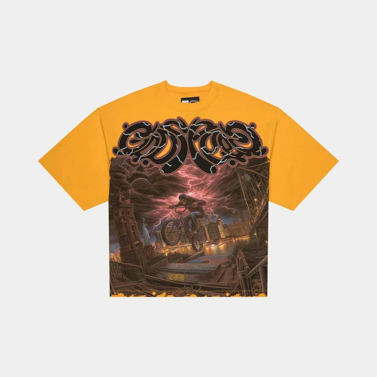 BMX T-Shirt (Yellow) - GSBMXYLW