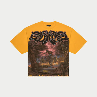 BMX T-Shirt (Yellow) - GSBMXYLW