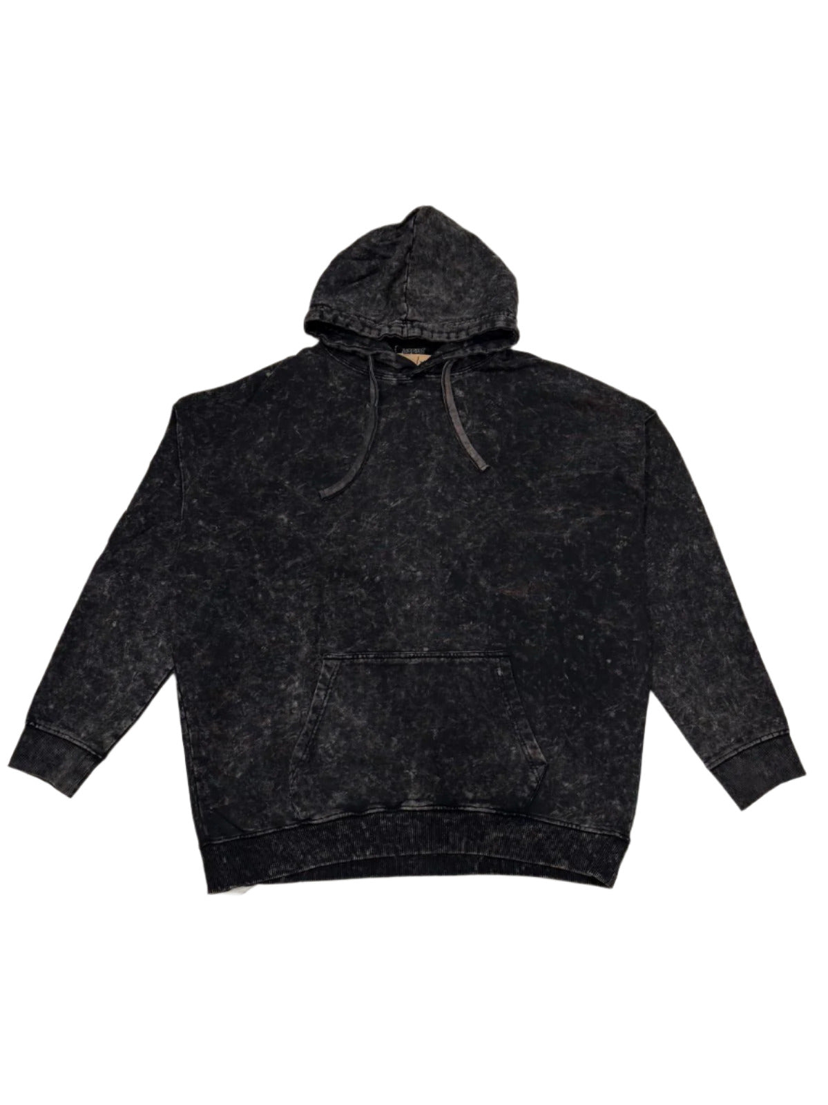 Basic Tie Dye Hoodie (Black) - DB3008BLK