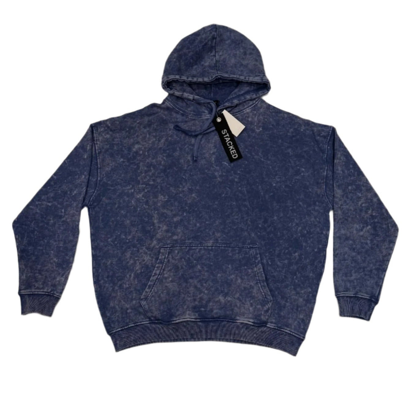 Basic Tie Dye Hoodie (Blue) - DB3008BLU