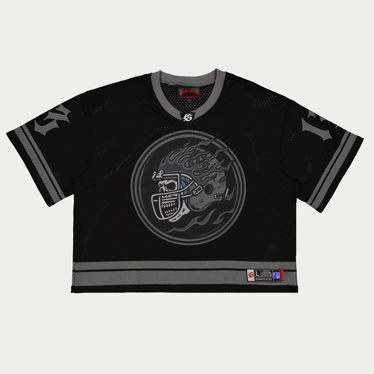 First Down Jersey (Black/Grey) - GSFDJRBLKGRY