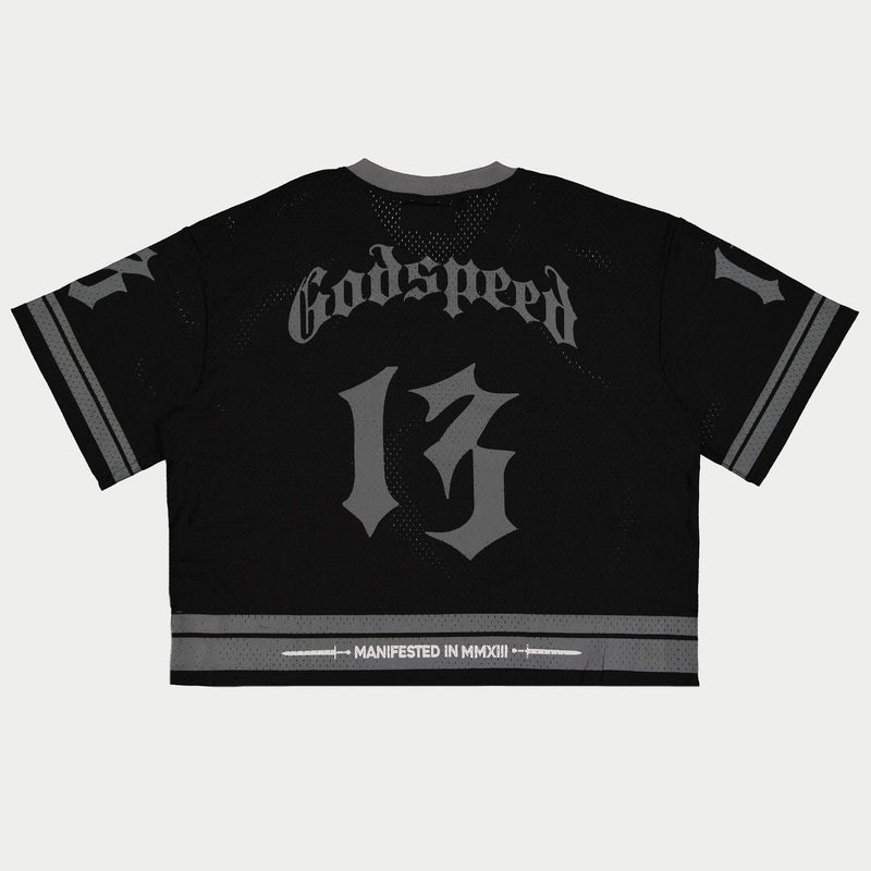 First Down Jersey (Black/Grey) - GSFDJRBLKGRY
