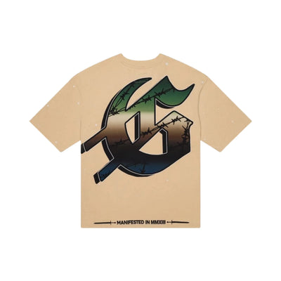 Air Strike T-Shirt (Beige) - GAIRSTRKTEEBGE