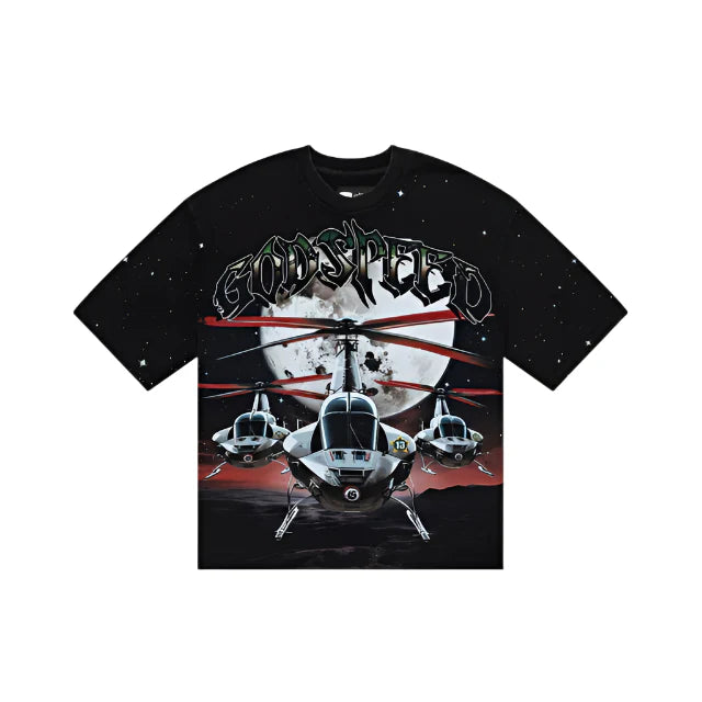 Air Strike T-Shirt (Black Wash) - GAIRSTRKTEEBLKWSH
