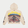 Long Lonely Road Hoodie (Cream Wash) - GLLRDHDCRMWSH