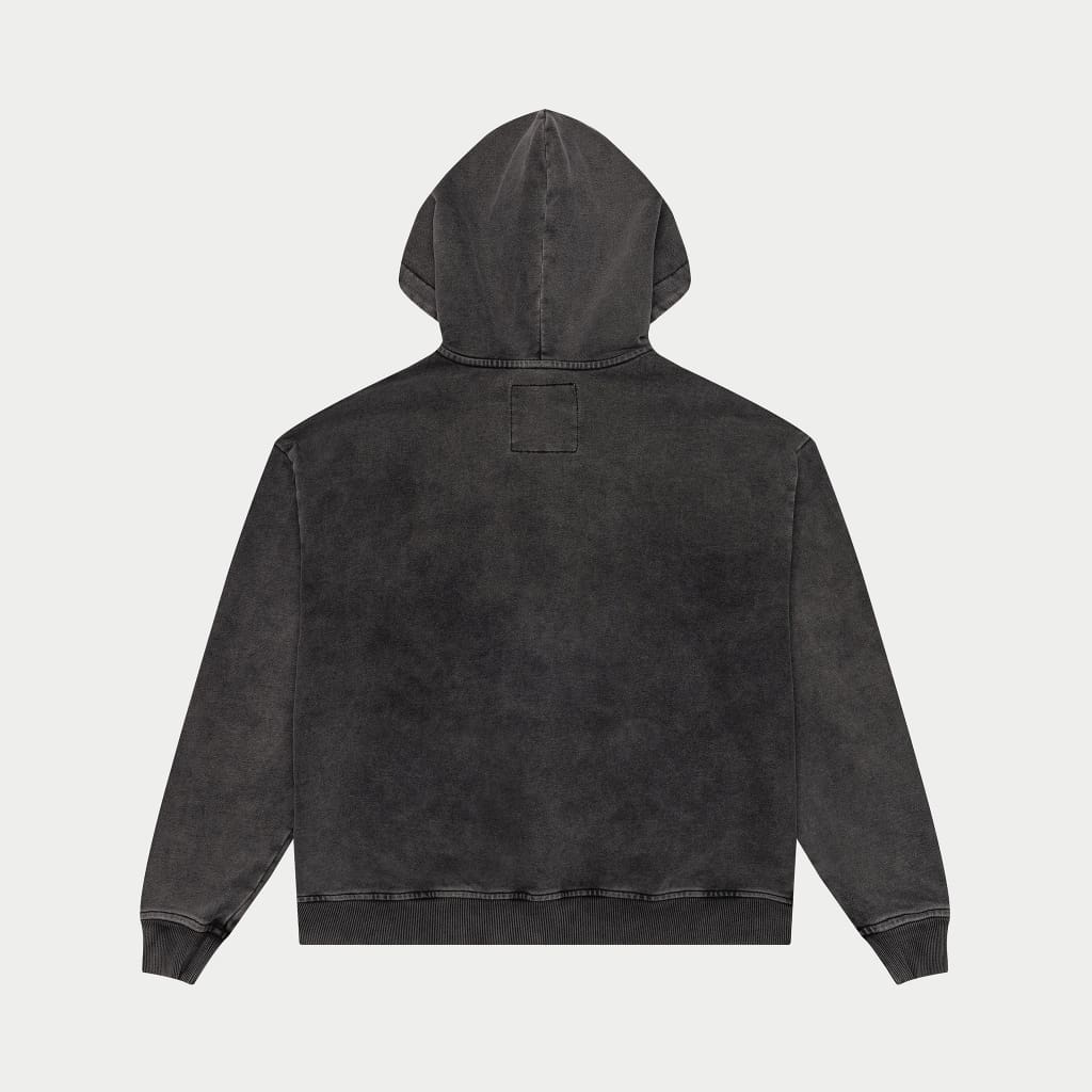 Mankind vs Ai Embroidered Hoodie (Black) - GMNVSAIZIPHDBLKWSH