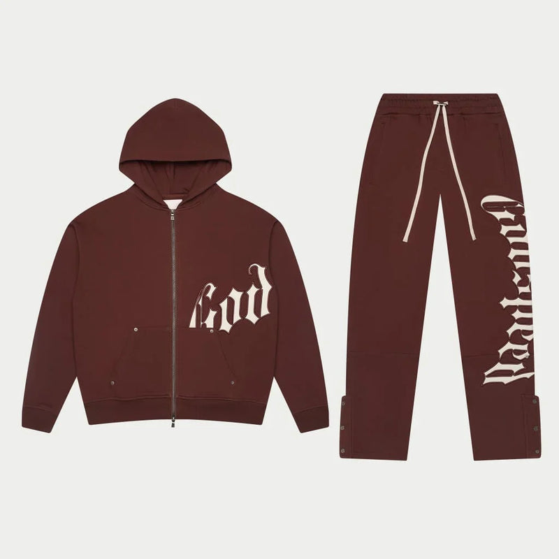 OG Logo Sweatsuit V2 (Burgundy) - GOGLSV2BRG