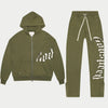 OG Logo Sweatsuit V2 (Olive) - GOGLSV2OLV