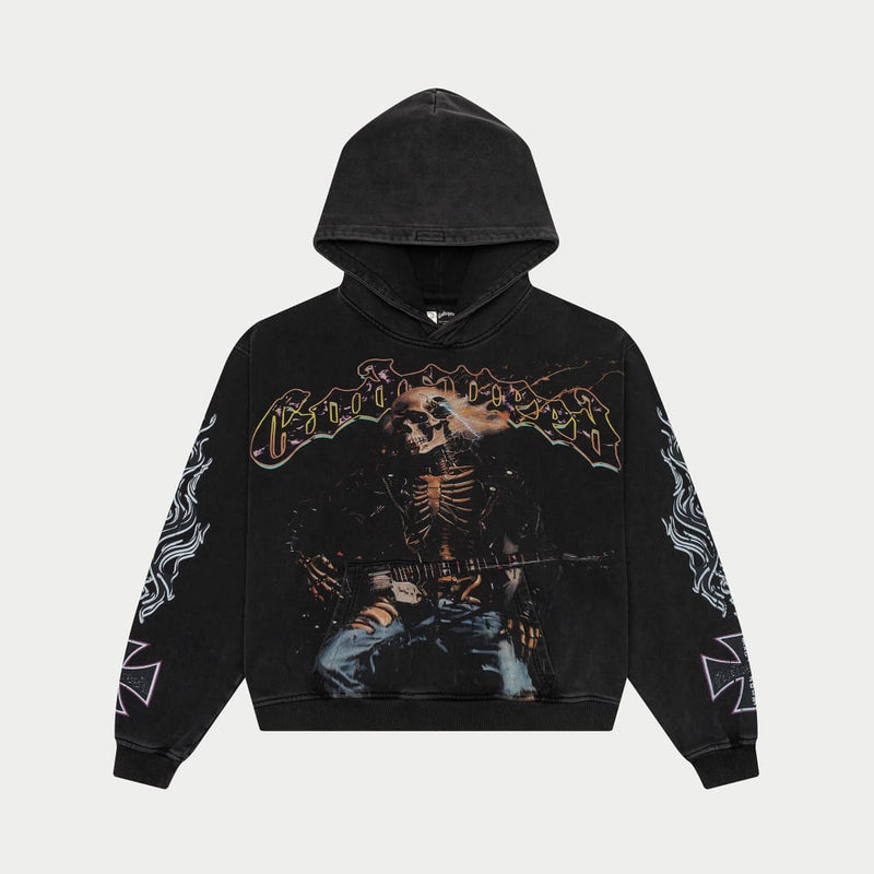 Rock Dreams Hoody (Black wash) - GRKDRMHDDBLKWSH