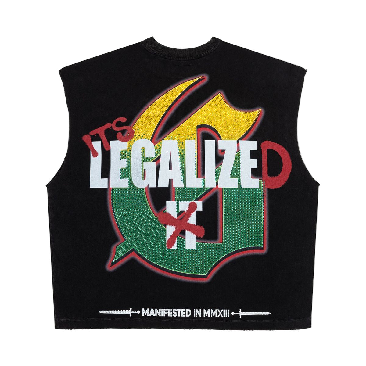 420 Indoor Vvs Sleeveless (Black) - GS4IVSBLK
