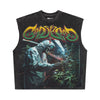 420 Indoor Vvs-Sleeveless (Grey Wash) - GS4IVSGW