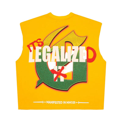 420 Indoor Vvs Sleeveless (Yellow) - GS4IVSY