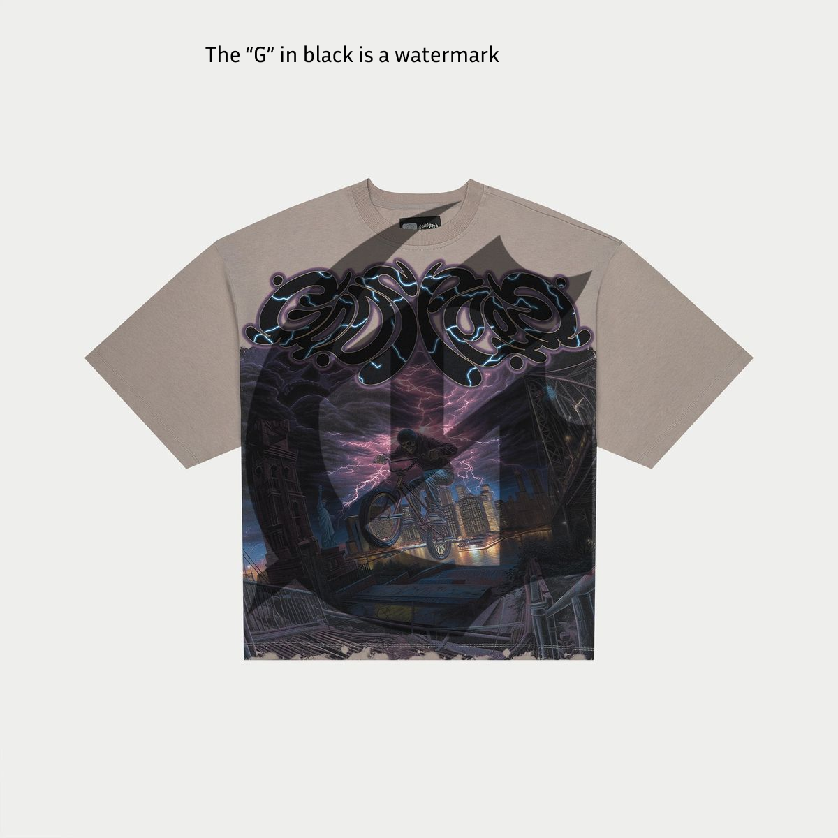 BMX T-Shirt (Stone Wash) - GSBMXSTNWSH