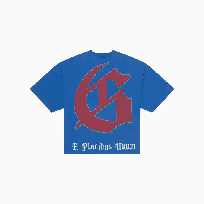 Godspeed Checkmate Tee (Blue Wash) - GSCMBLUWSH