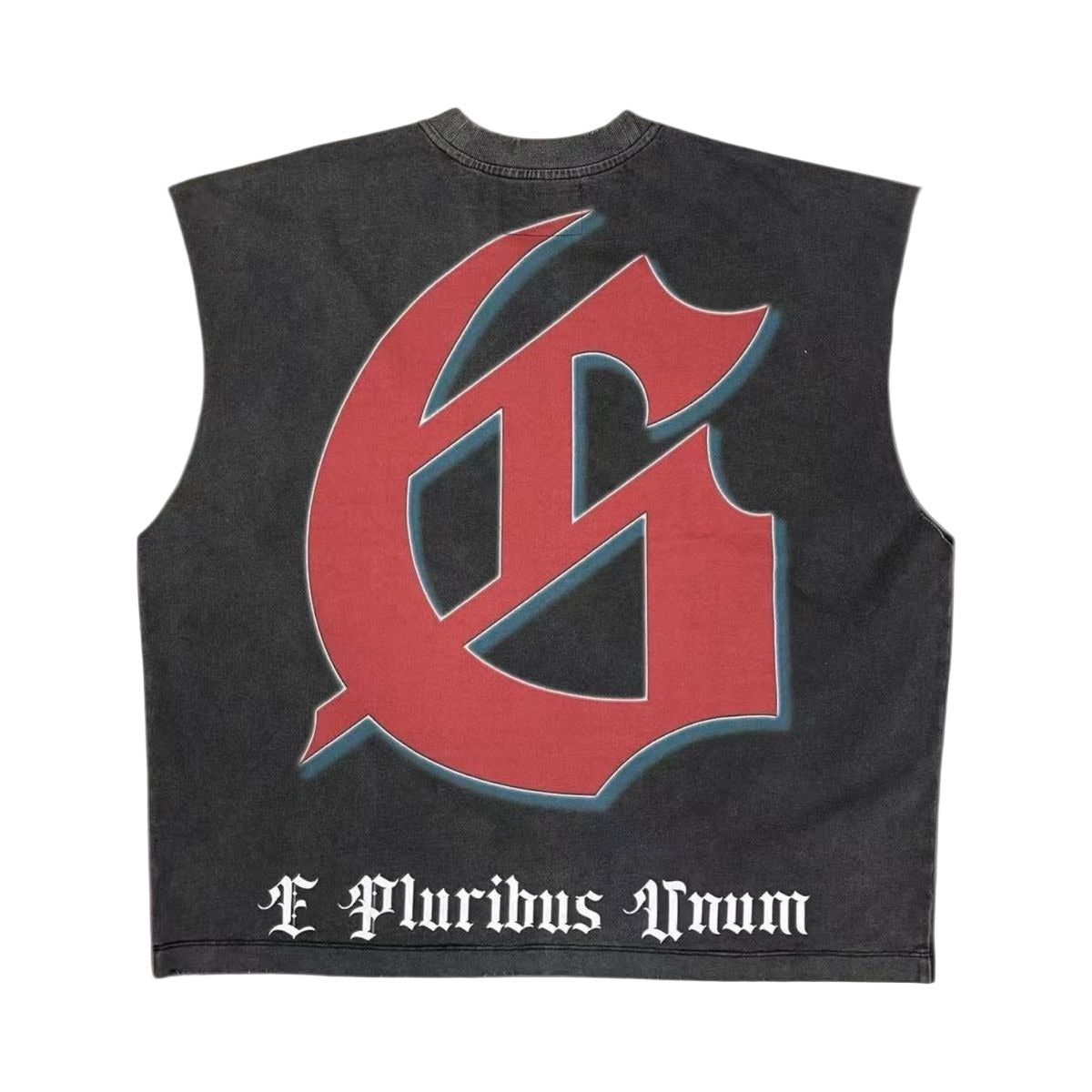 Checkmate Sleeveless (Black Wash) - GSCSLSBW